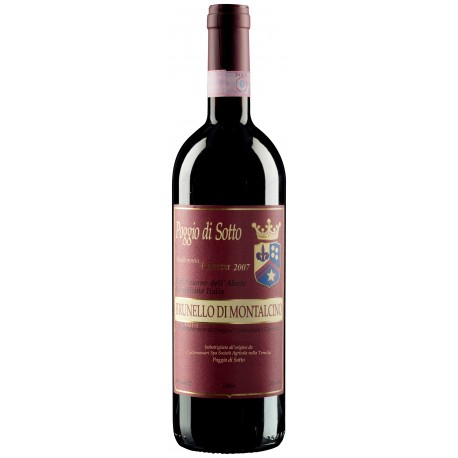 Brunello di Montalcino Riserva Poggio di Sotto 2007